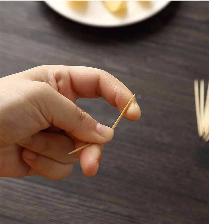 China Factory Customized Packing Bamboo Toothpick