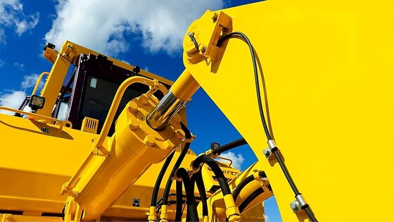 Телескопический гидроцилиндр для самосвала