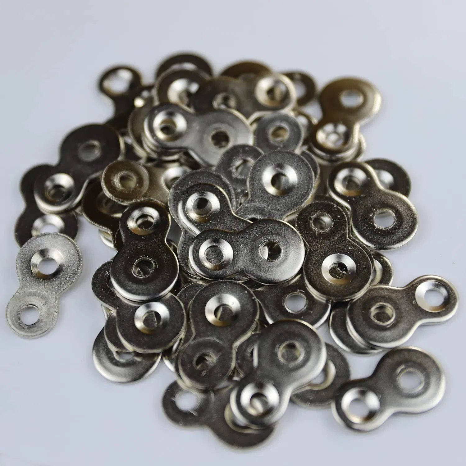 Figure 8 Fastener, Heavy Duty Desk Fastener, Desk Clamp Desk Connector Bracket (Silver)