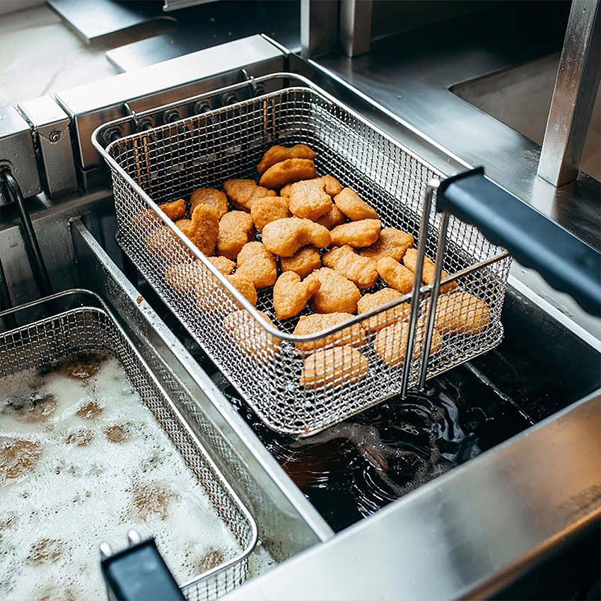 Commercial Industrial Chicken Pressure Chip Electric Gas Deep Fryers French Fries and Chicken Electric Fryer (efk873h-10+10N)