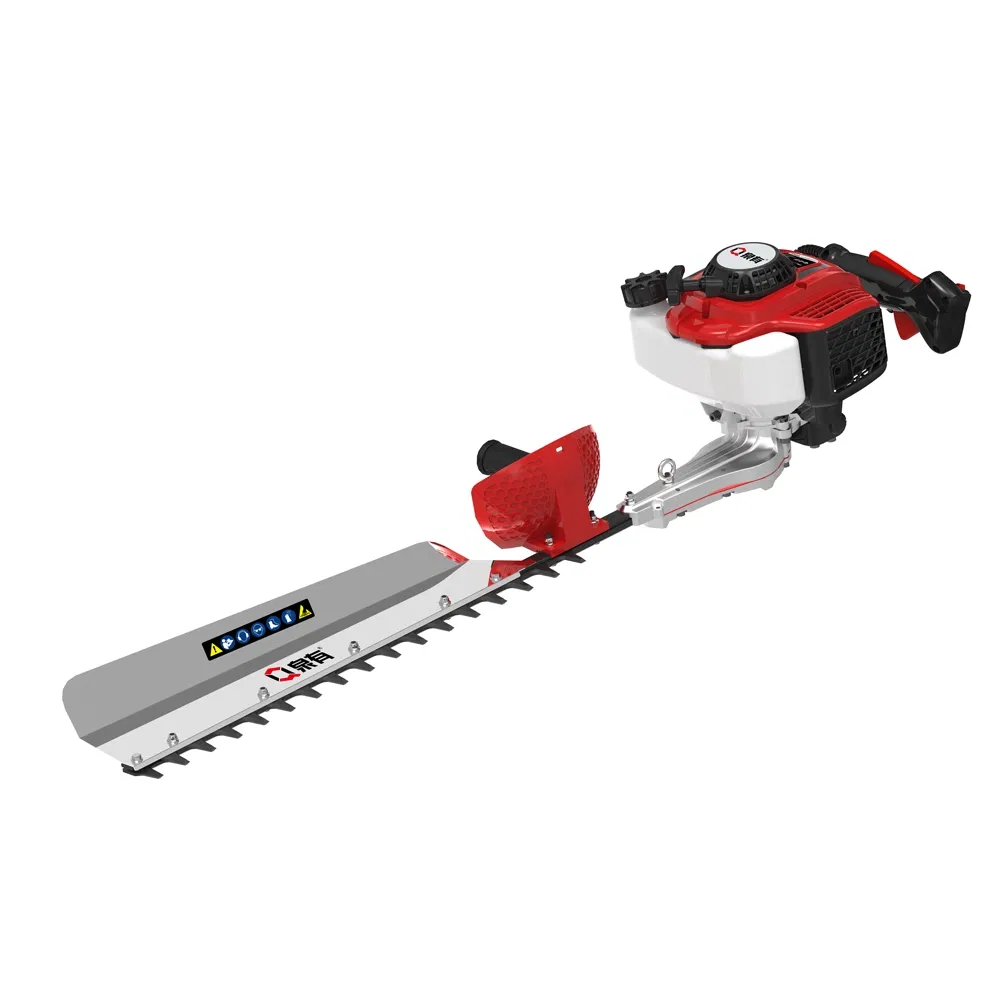 Qy-8161t 650W 650mm Powerful Gasoline Air Cooling 2 Stroke Fence Greeb Hedge Machine Trimmer