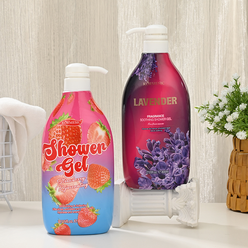 Calming Lavender Soothing Shower Gel for Relaxation and Serenity