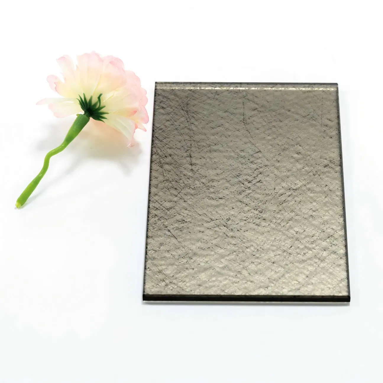 4mm-12mm Thickness Window Door and Office Partitions Acid Etched Glass