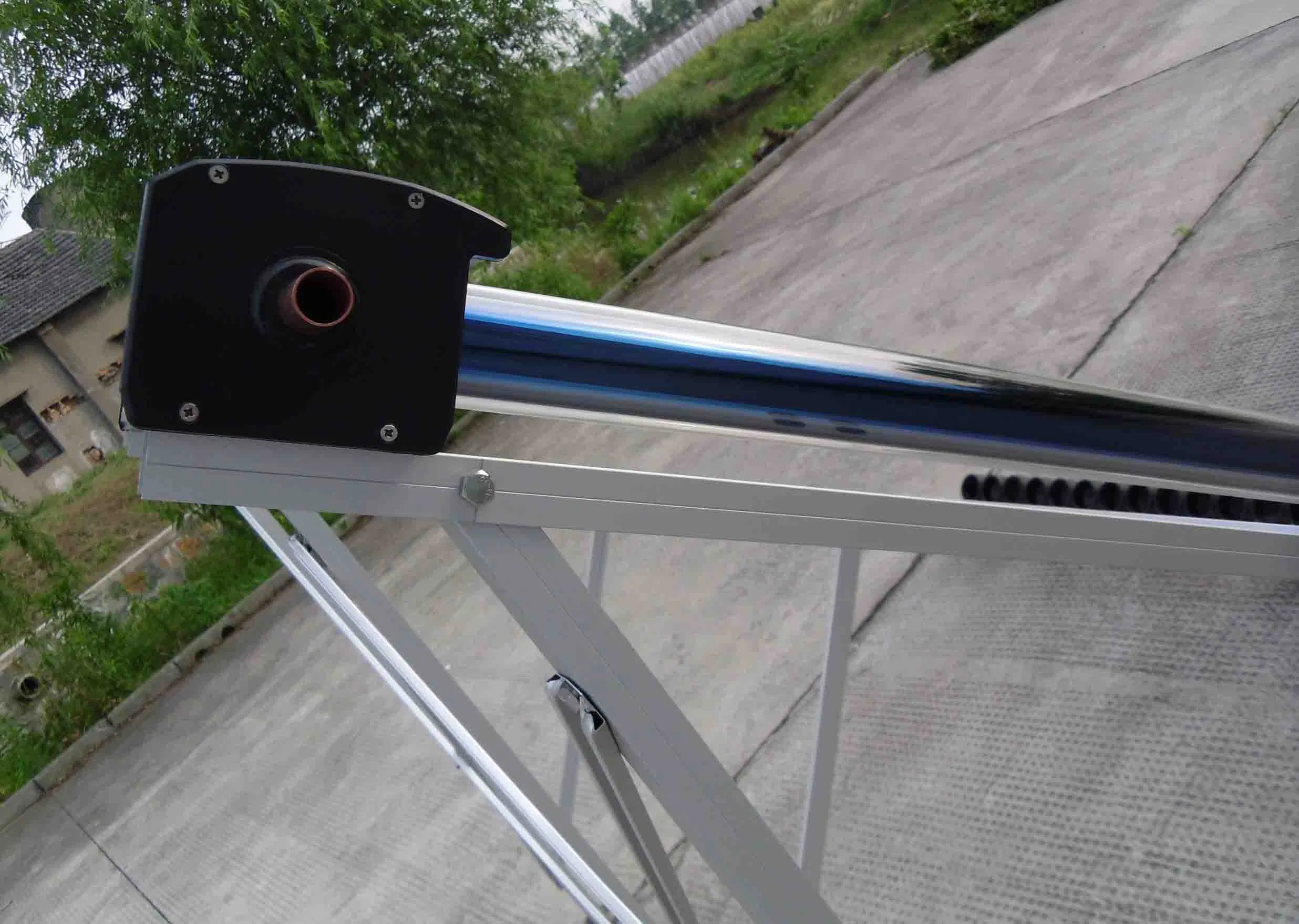 Высоконапорный солнечный коллектор с конденсатором