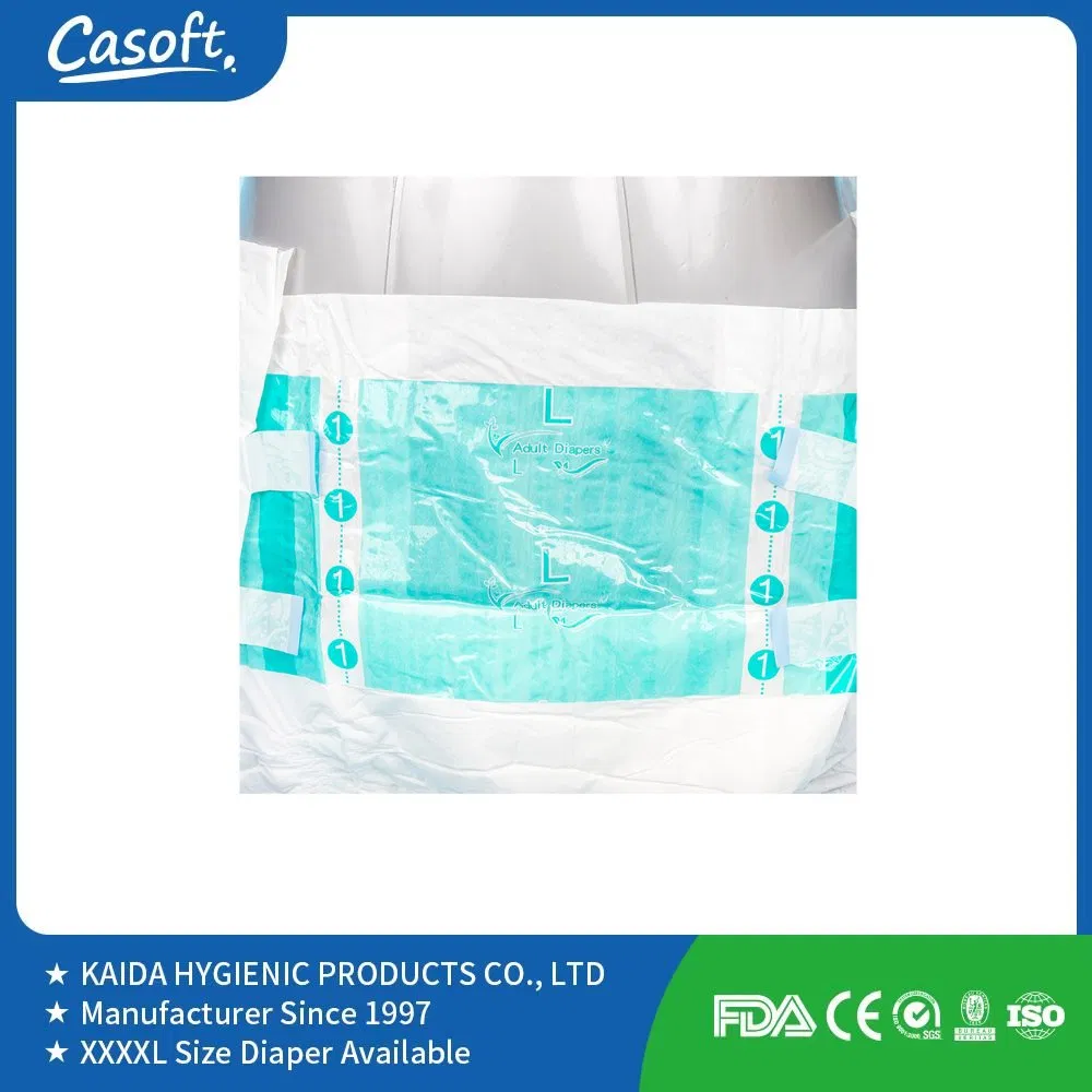 Bulky Casoft Extra Absorbent Adult Nighttime Tabbed Briefs Diapers for Bowl Incontinence in Philippines Russia Korea Us Malaysia Peru Chile EU China