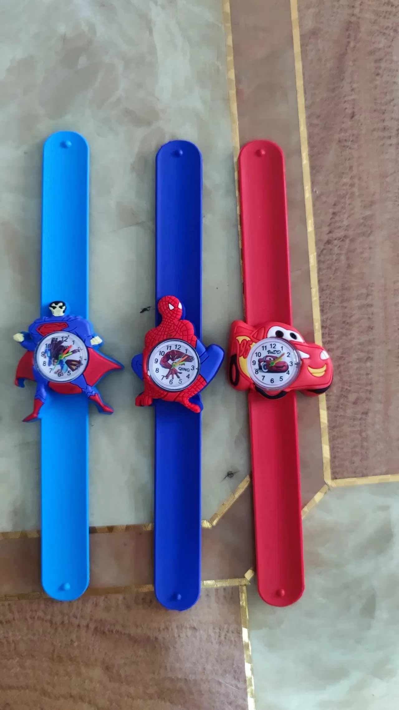 New Arrival Various Style Animals Cartoon Child Kids Silicone Slap Watch