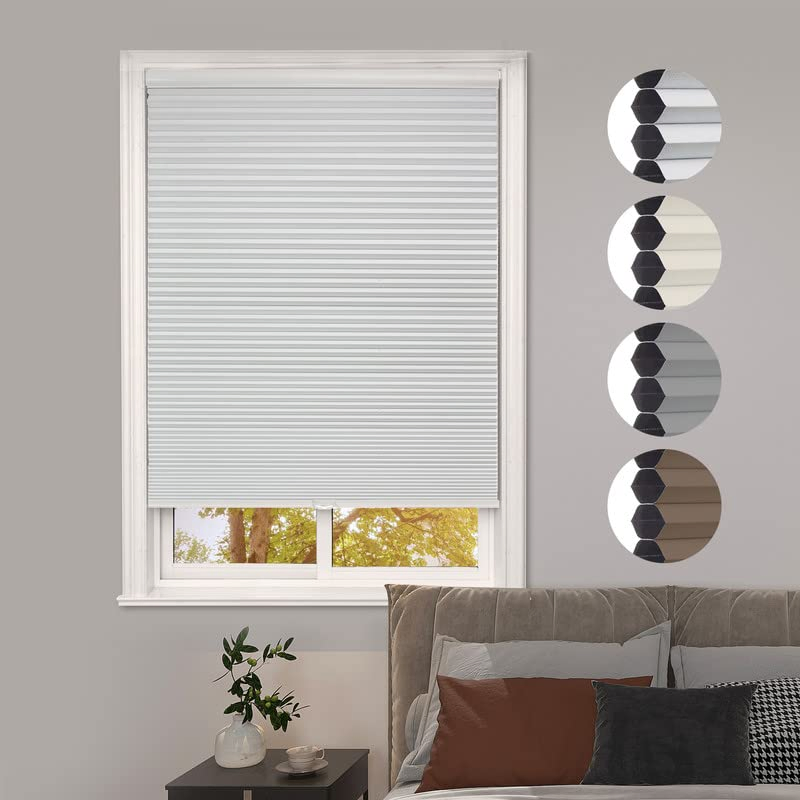 Smart Honeycomb Cellular Shade for Window and Door Semi&Full Shading