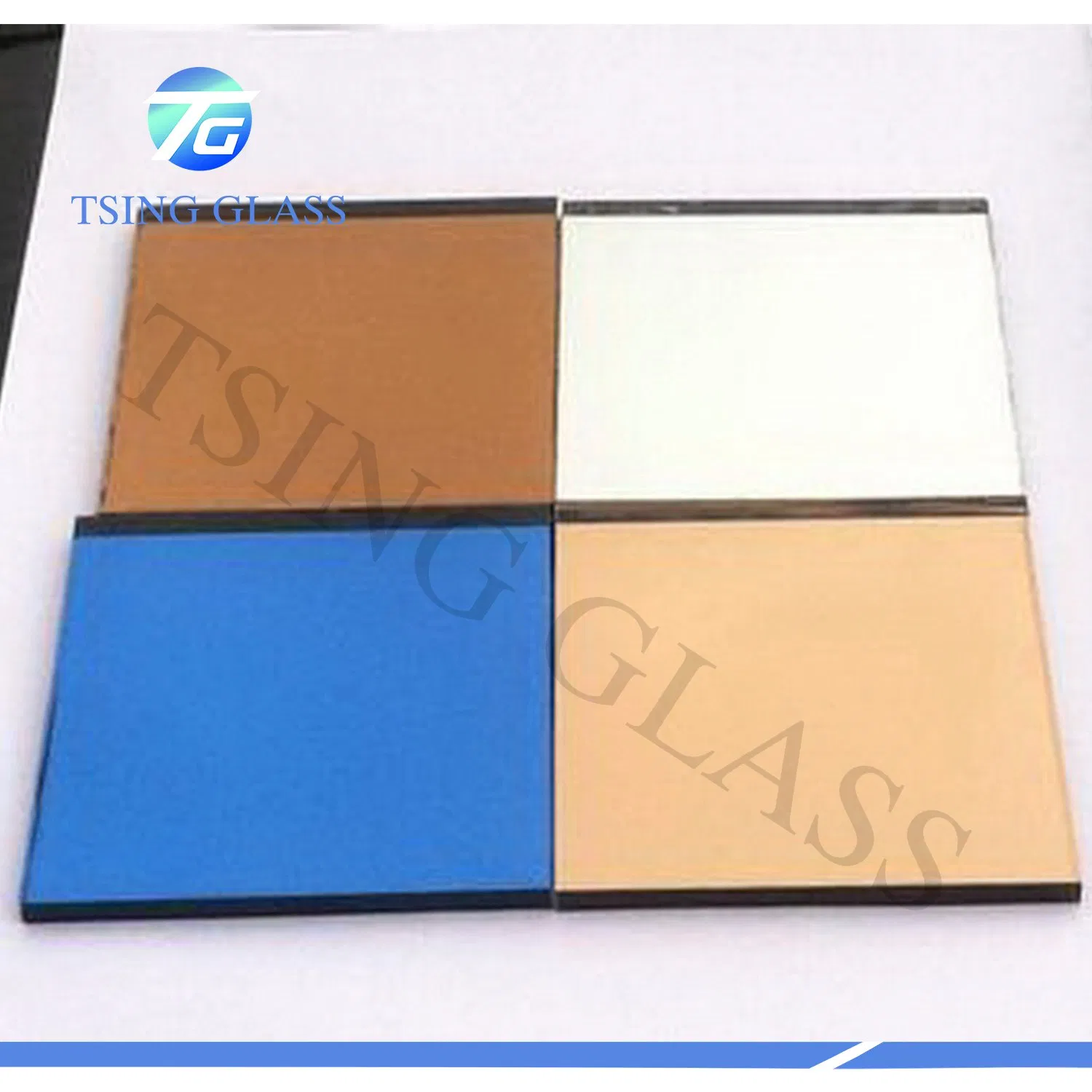 5mm 8mm Bronze/Yellow/Pink/Blue Colored Silver Aluminium Mirror for Wall Decoration