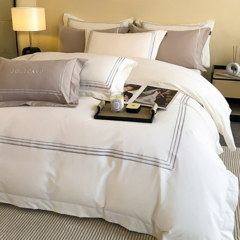 Home Textile Cotton Fabric Nantong Making Hotel Linen Duvet Cover Bedding Items