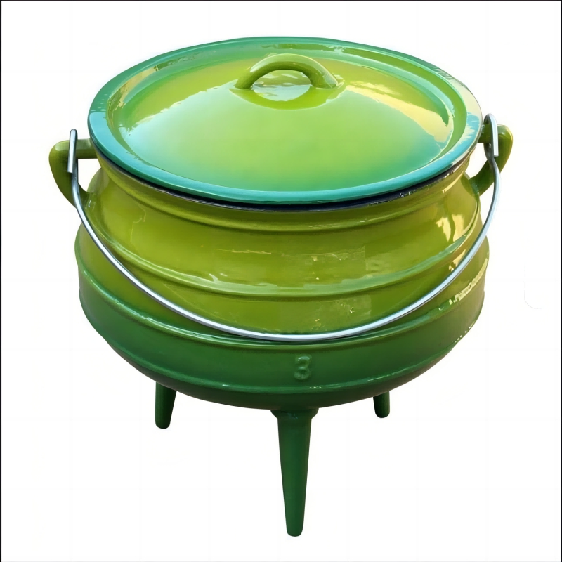Чугунный казан на трёх ножках Potjie Pot