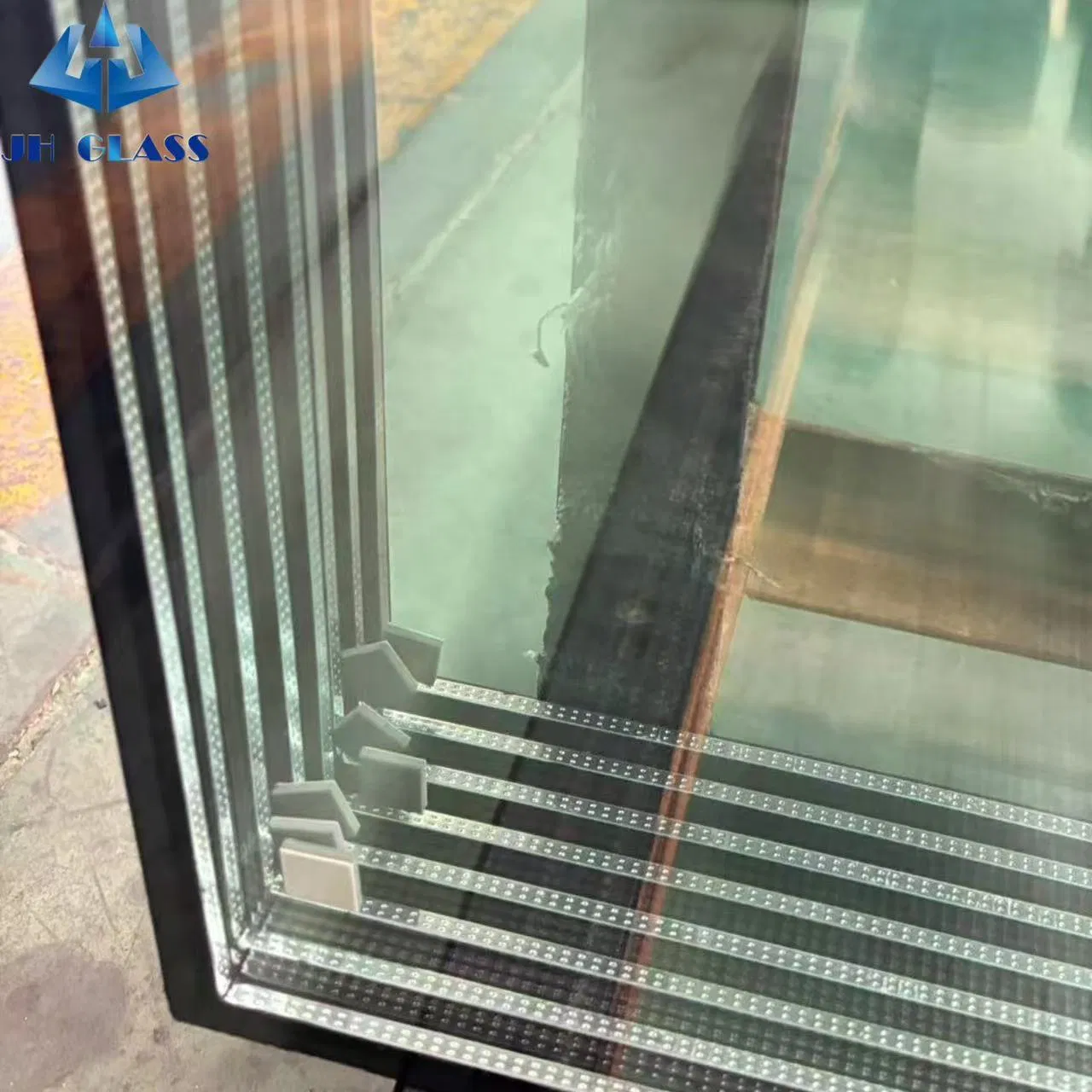 8mm+10A+6mm Clear Float, High Quality Strengthened Insulated Glass for Door and Windows