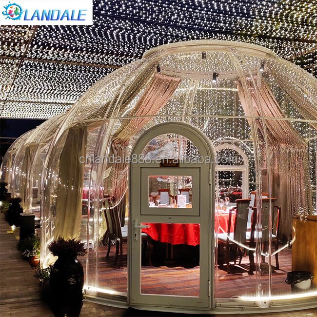 High Quality Good Quality and Low Price Transparent Dome Tent Pcpolycarbonate Housings Geodesic Dome Large Bubble Tent House