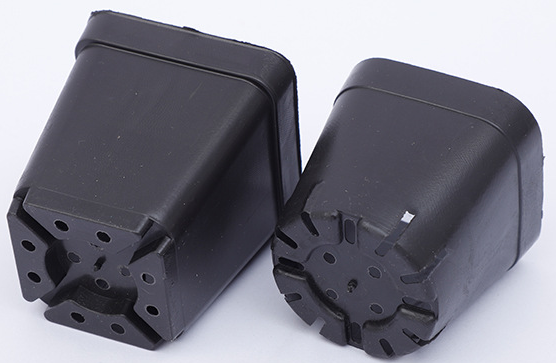 Горшок для рассады пластиковый двухцветный 90 мм