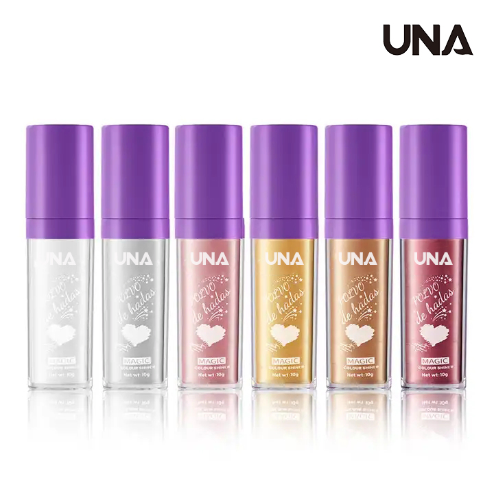 Shimmer Glitter 6 Colors Loose Highlight Makeup Powder Long Lasting Brightening Highlighter Bronzer