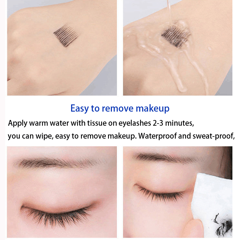 OEM Diamond Encrusted Star 4D Mascara Long Curl Waterproof Eye Makeup