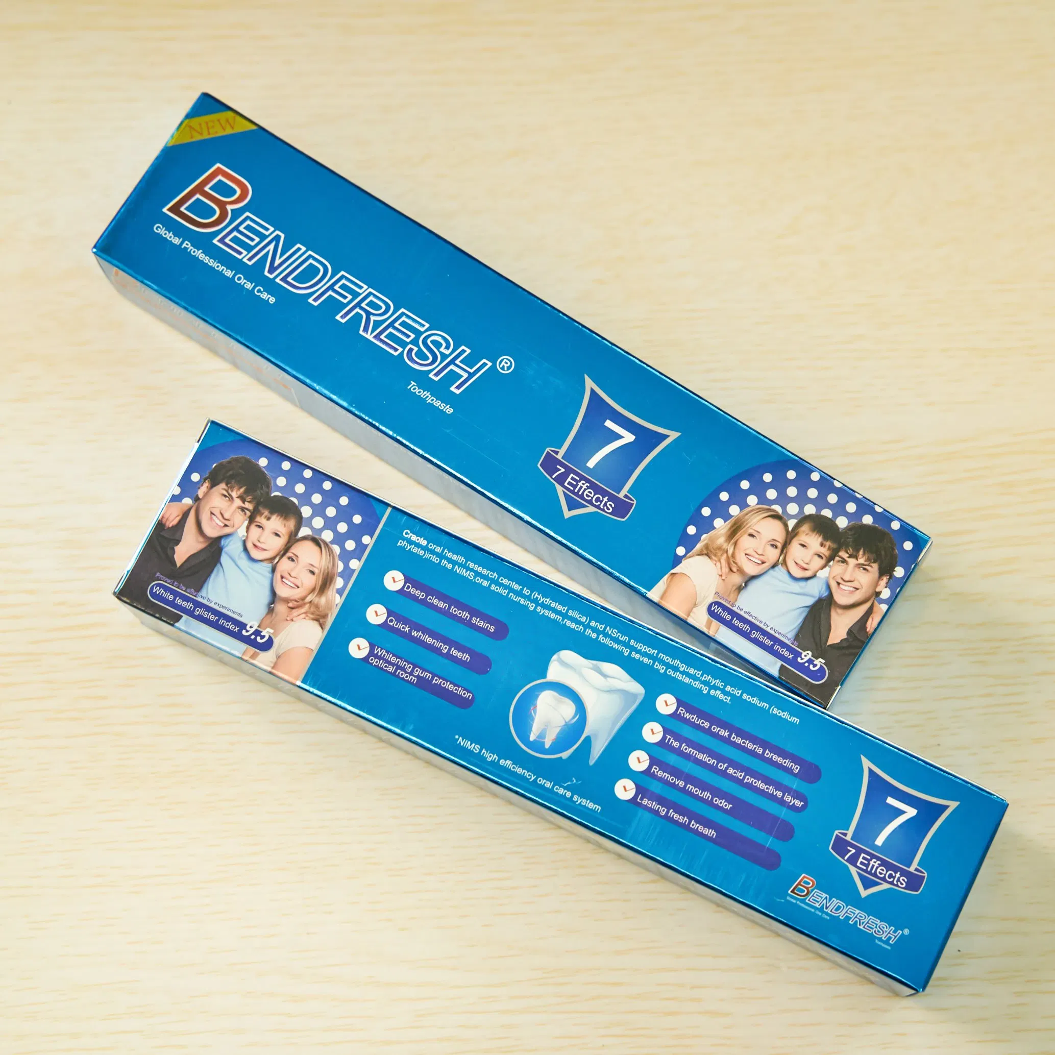 Whitening Toothpaste with Private Logo Options and ISO9001 Certification