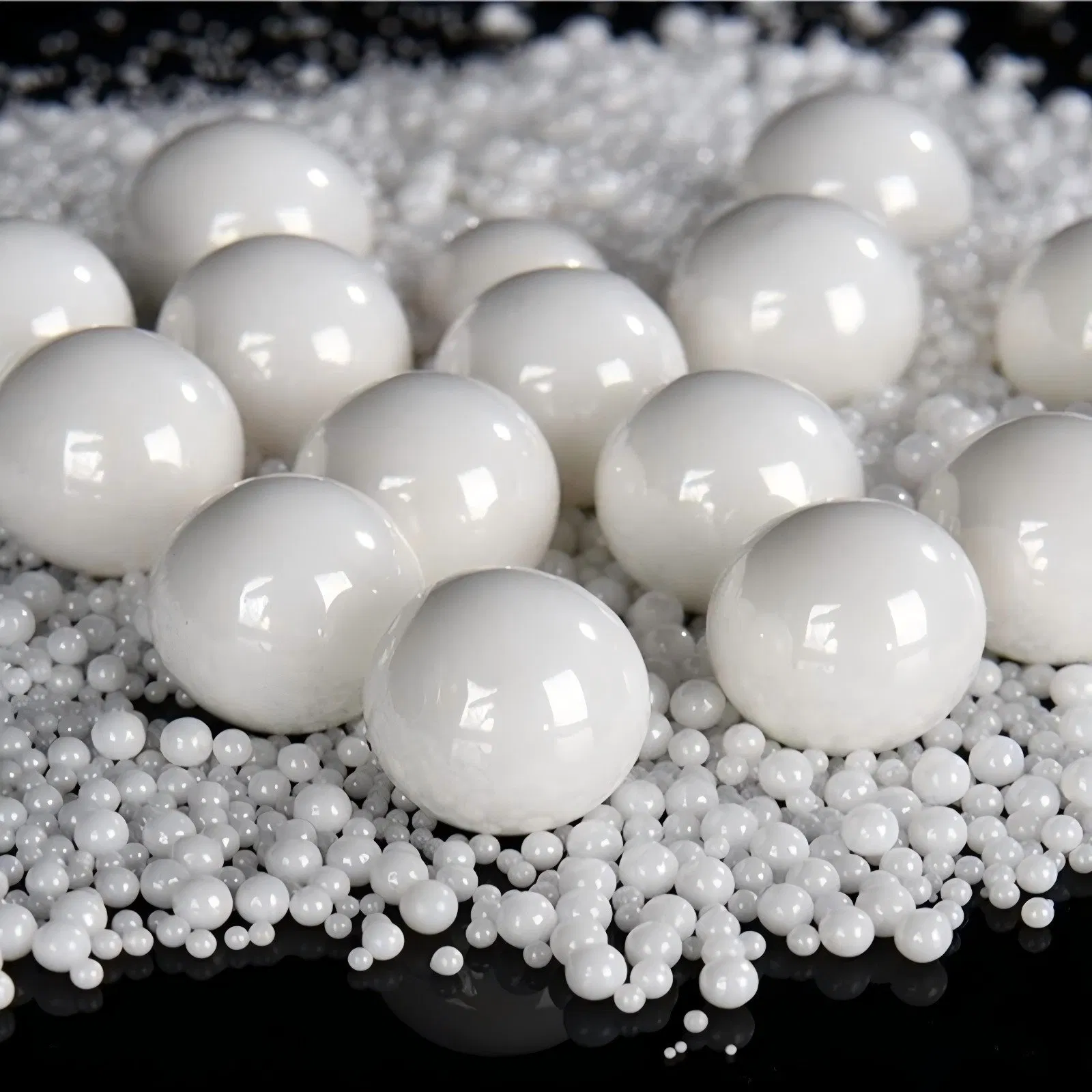 Ceramic Grinding Media Zirconium Beads for Piezoelectric Ceramics