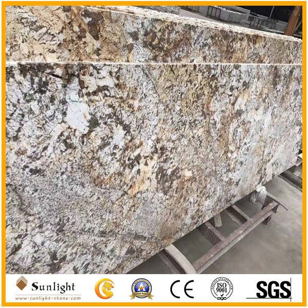 Custom Prefab Oxford Gold/Golden Granite Bathroom Kitchen Countertops