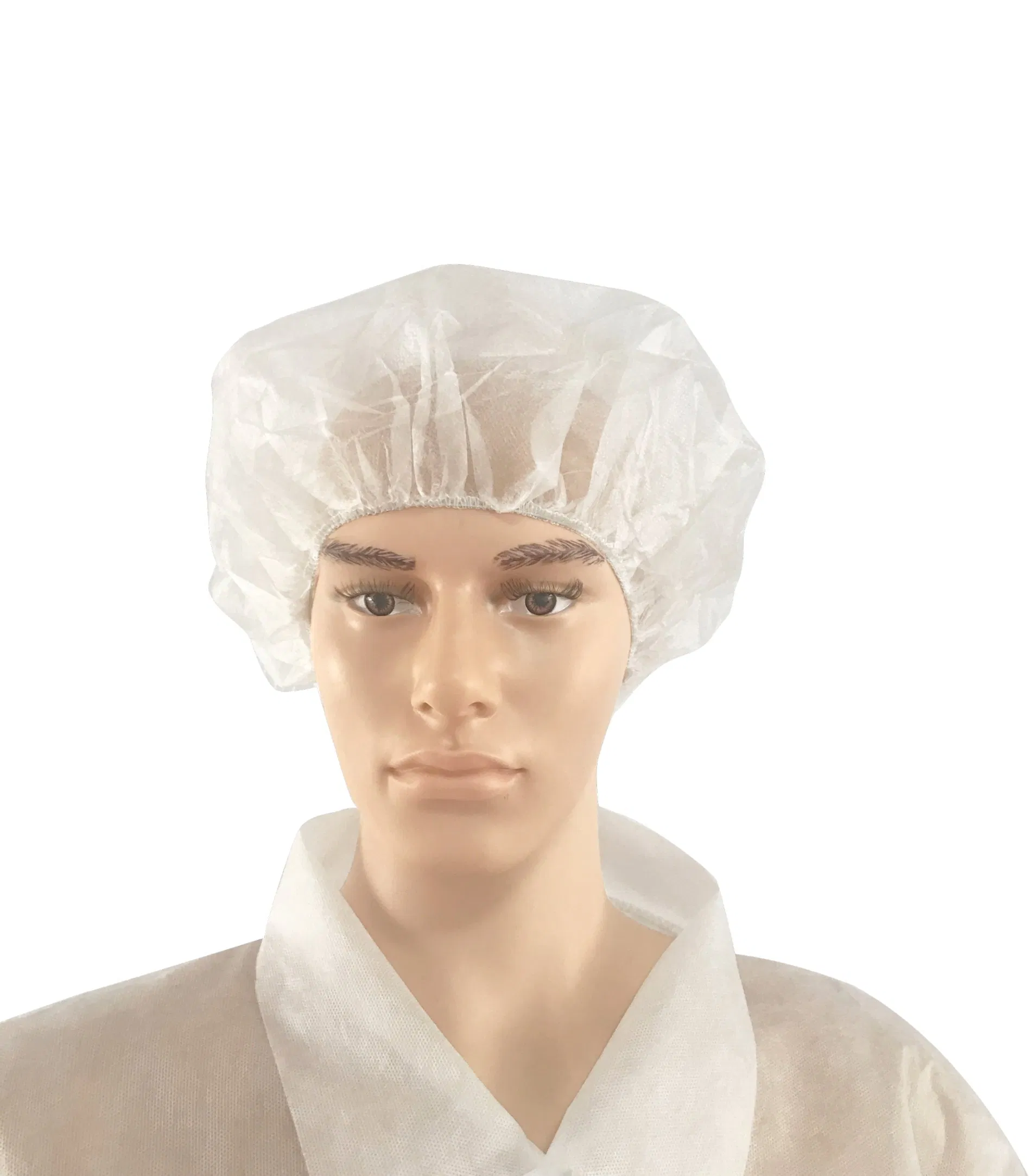Disposable Bouffant Dust-Proof Breathable Non-Woven PP10g 21'hair Surgical Cap
