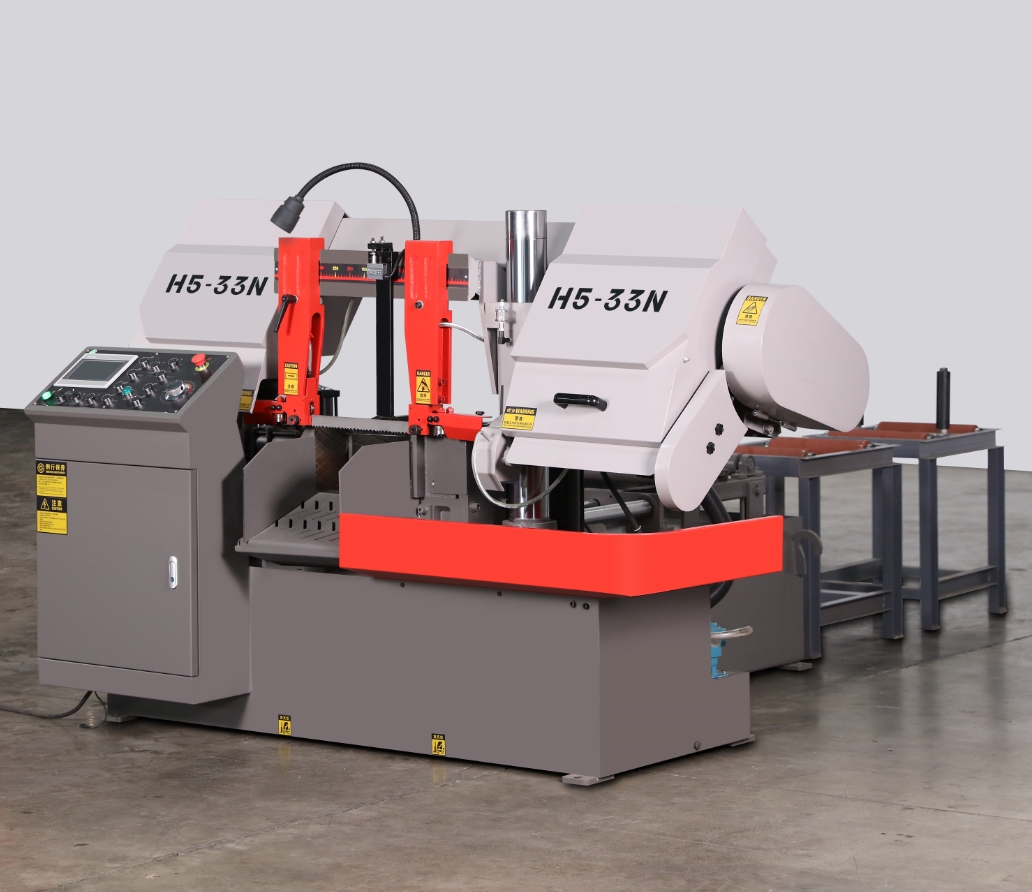 Ленточнопильный станок по металлу горизонтальный