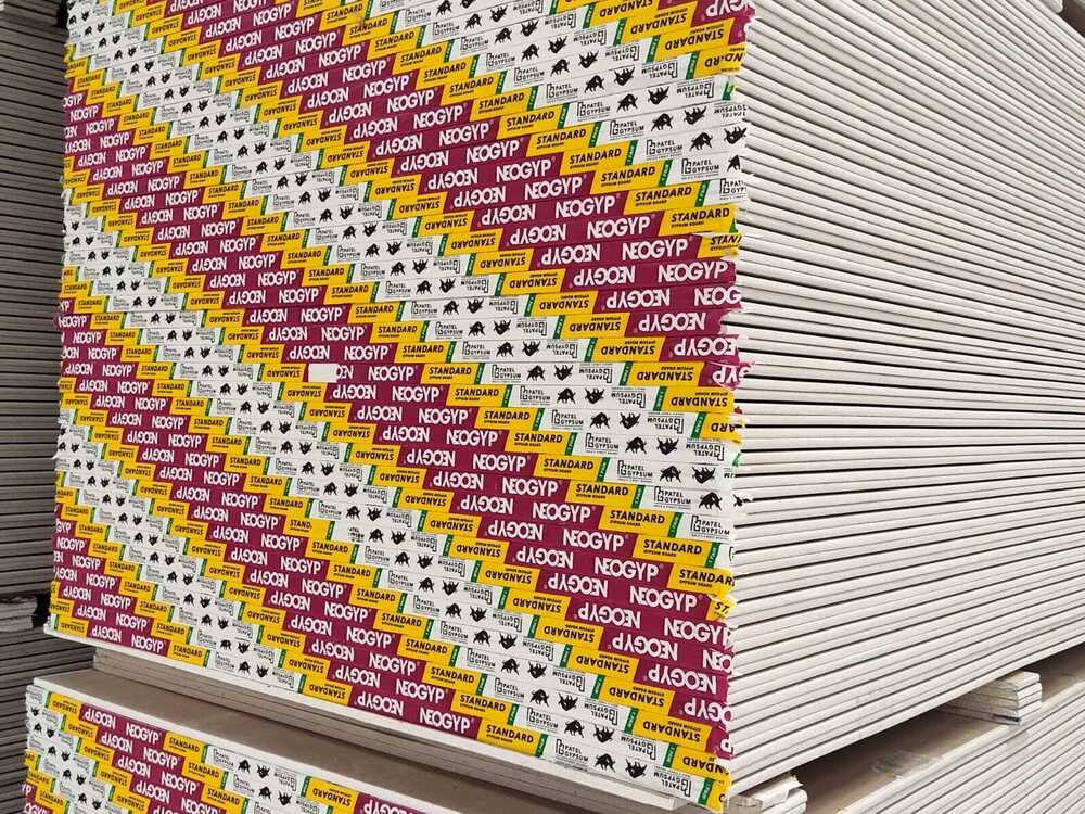 Plasterboard Drywall Gypsum Board with Designs for Building Materials