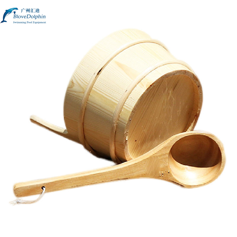 Solid Wood Sauna Room Wooden Bucket Sauna Room Accessories