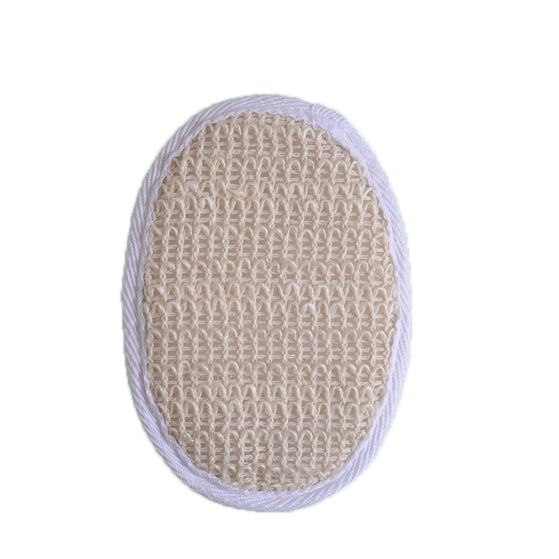 High Quality Natural Loofah Pad Hotel Disposable Sisal Bath Pad Loofah