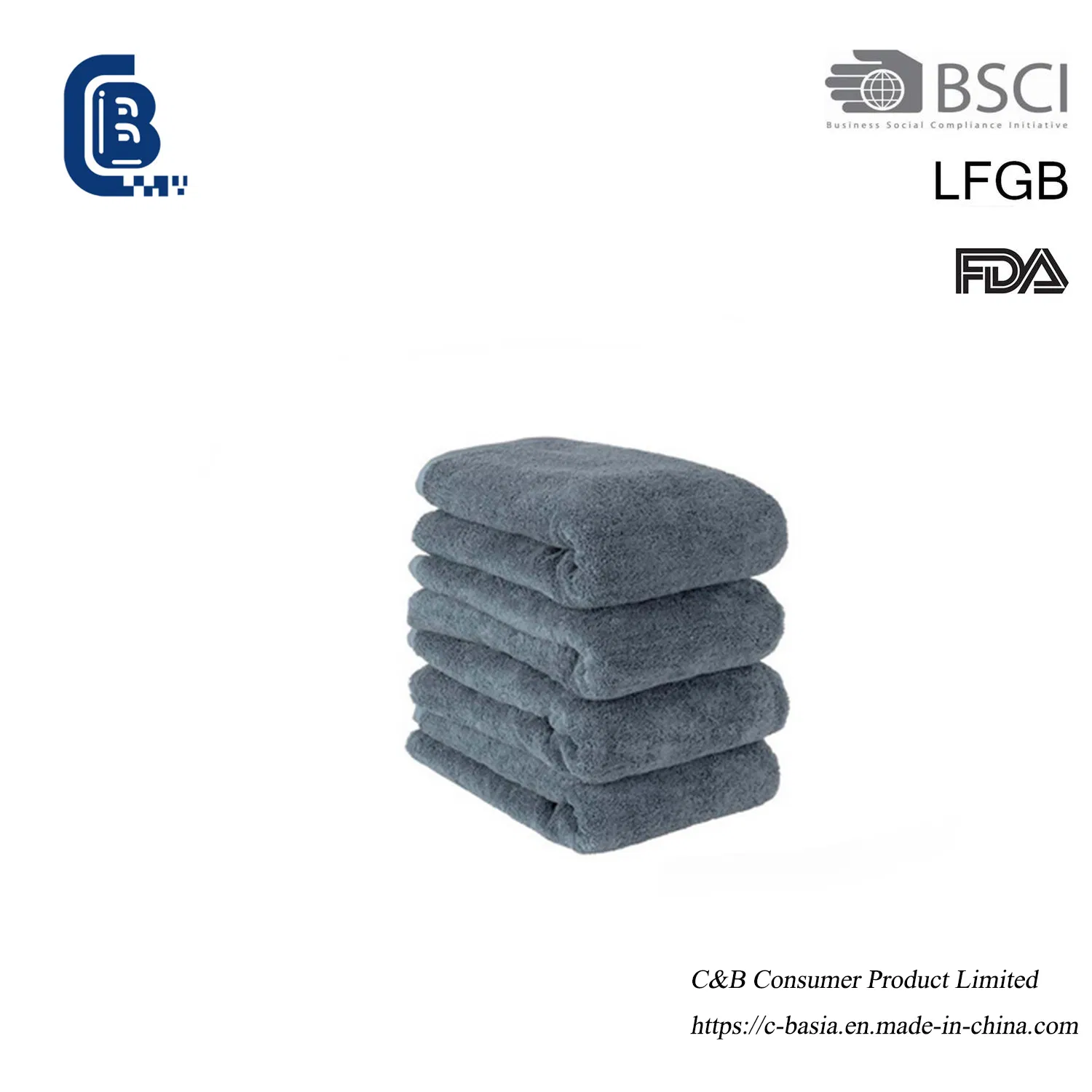 All-Purpose Hair Household Cloth Car Cleaning Towel with Quick Dry Ability