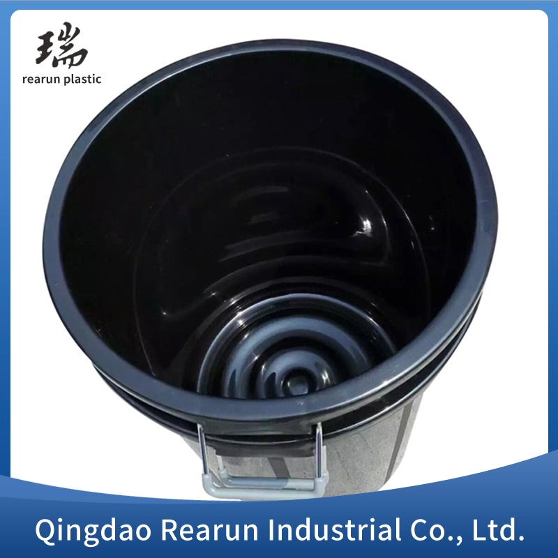 Wholesale Food Grade 20 Liters Blue Plastic Bucket with Lid Bucket