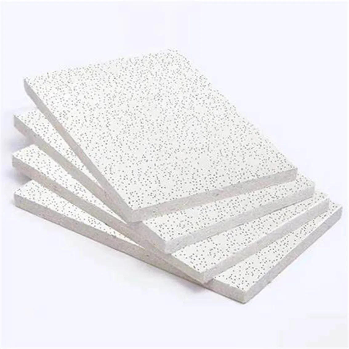 Reliable Interior Ceiling Covering Environmental Friendly with Fiber Mineral Board