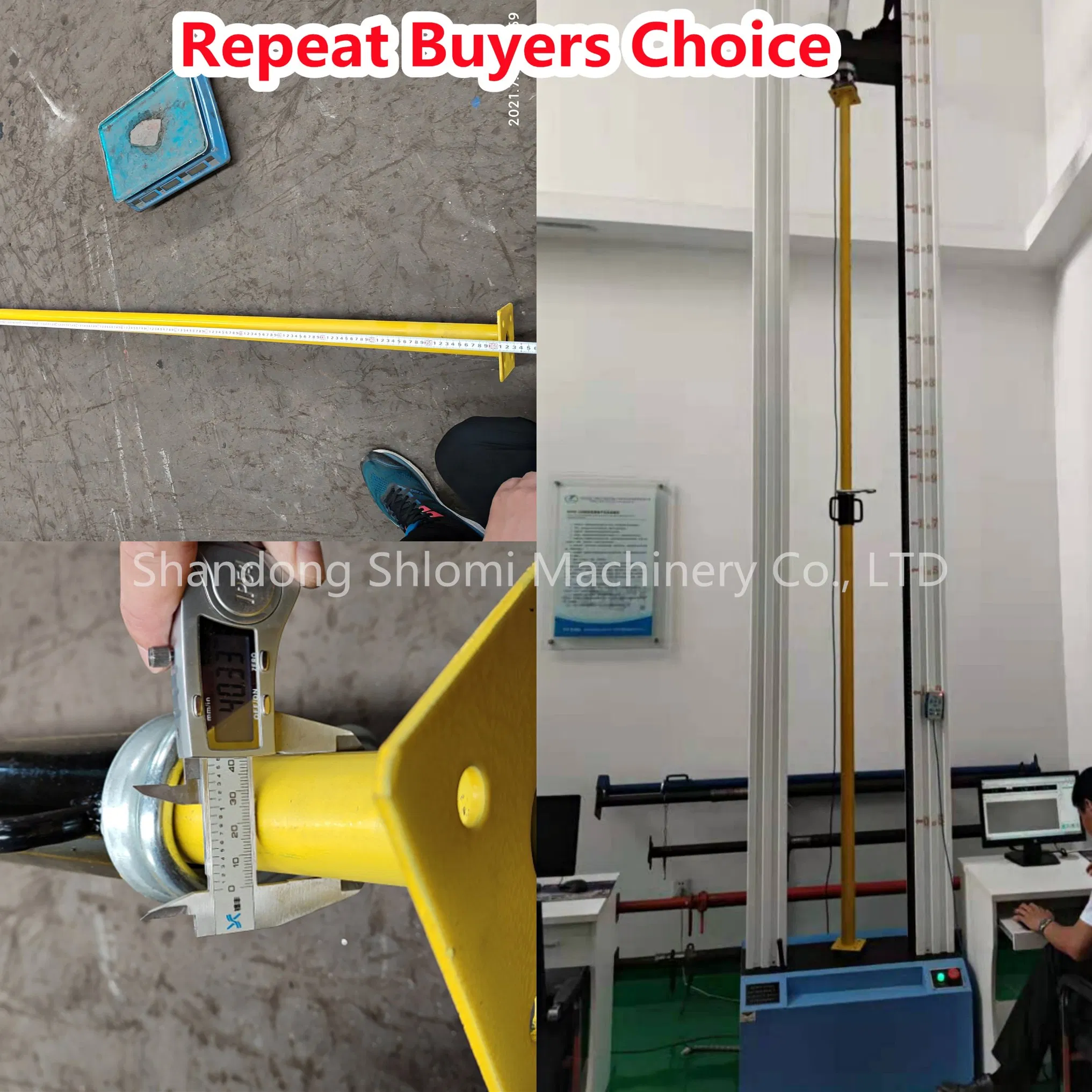 China En1065 Building Galvanizd Scaffold Heavy Light Duty Telescopic Post Formwork Construction Scaffolding Support Shoring Adjustable Steel Prop