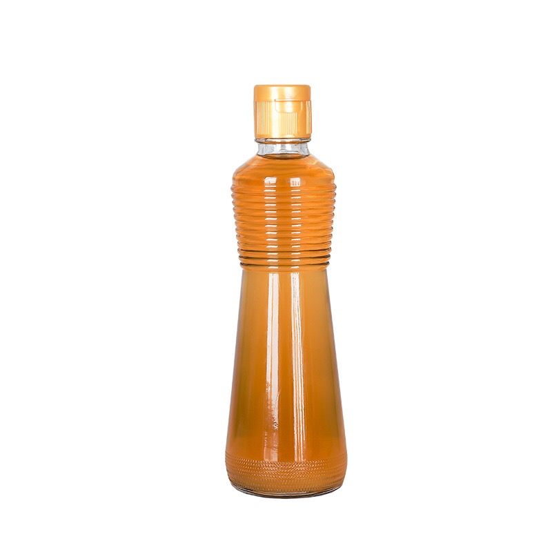 Ccustomized Glass Kitchen Sesame Oil Bottle 100ml 150ml 200ml 250ml 300ml 400ml