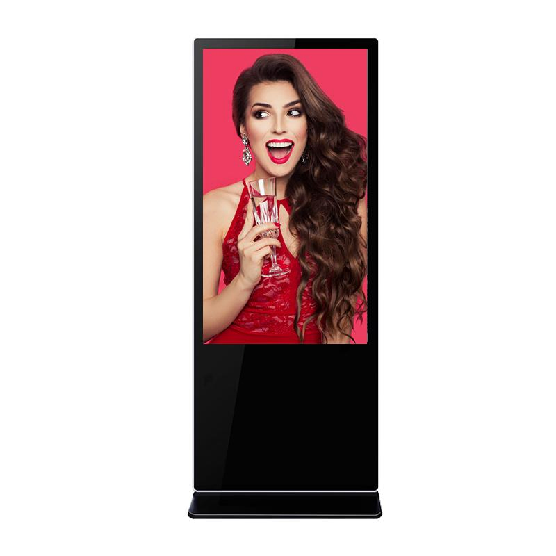 55 Inch Android Video Display Counter LCD Ultrathin Portable Digital Signage Totem Touch Screen Kiosk
