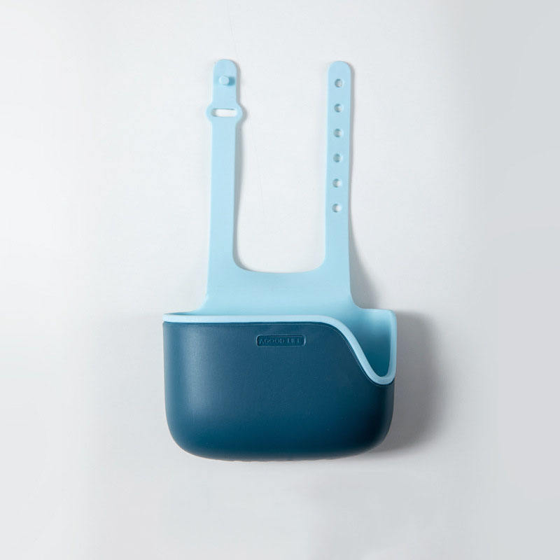 Kitchen Accessories Unilateral Hanging Bag Plastic Storage Bag Sponge Holder