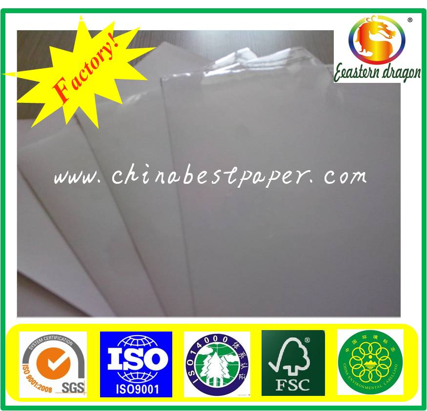 White Crack Back Adhesive Paper