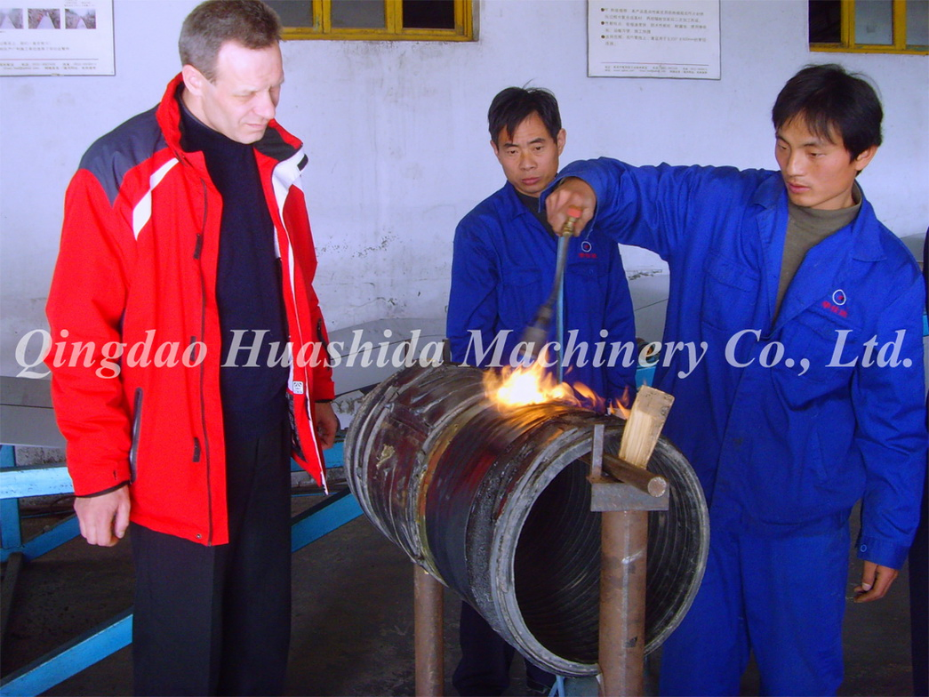 HDPE Electri Heating Fusion Sleeve Hot Meld Tape for Metal Reinforced Corrugated Pipe