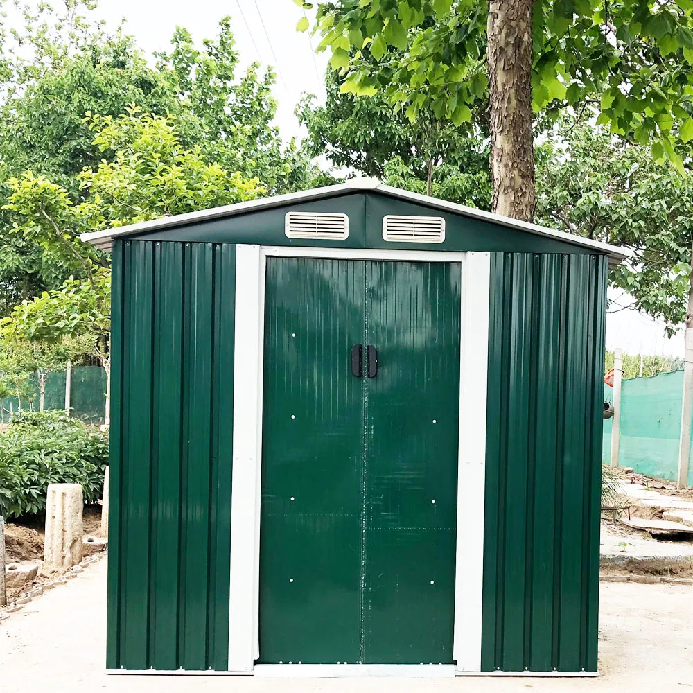 Wholesale 6X4 Feef Steel Garden Storage House Tool Metal Shed Outdoor Waterproof
