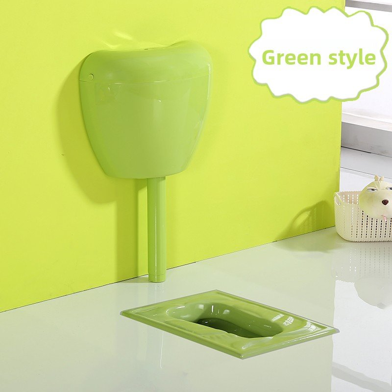 Playful Cartoon Design Squat Toilet for Family-Friendly Bathrooms