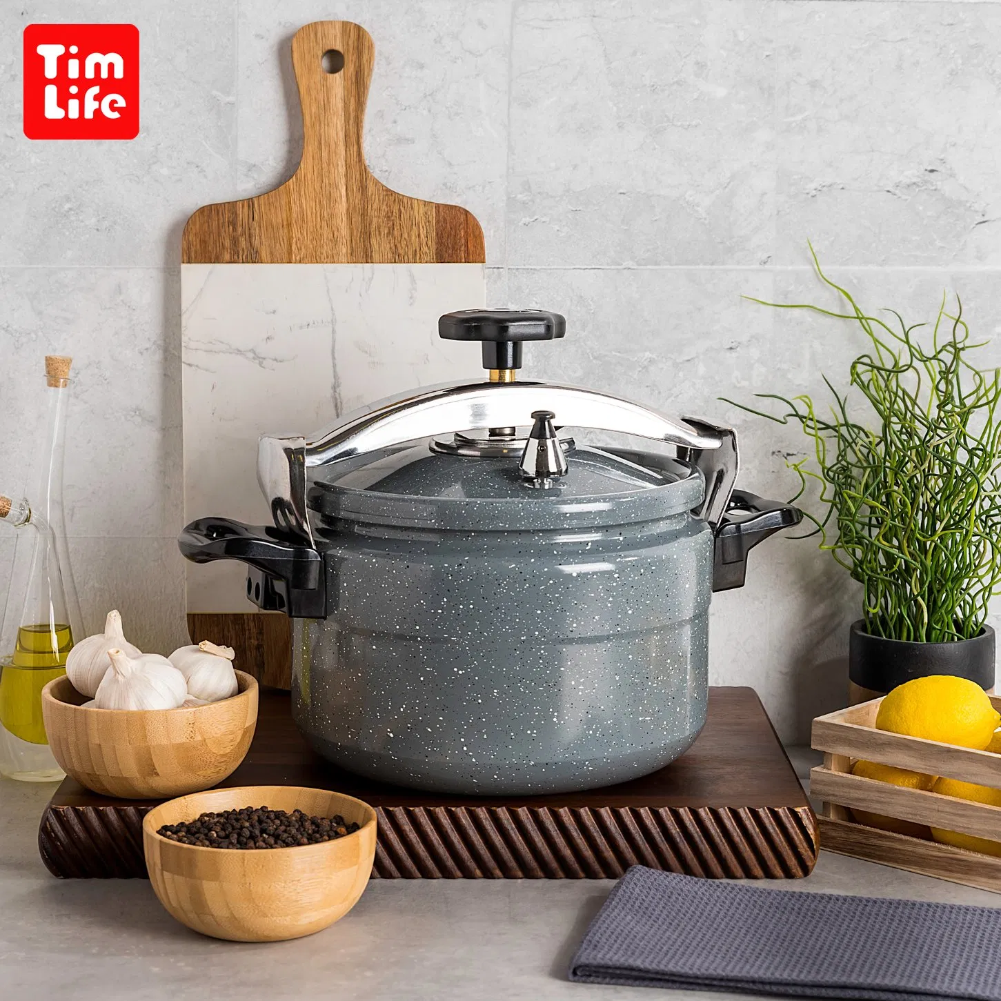 Скороварка алюминиевая с внутренней стальной колбой