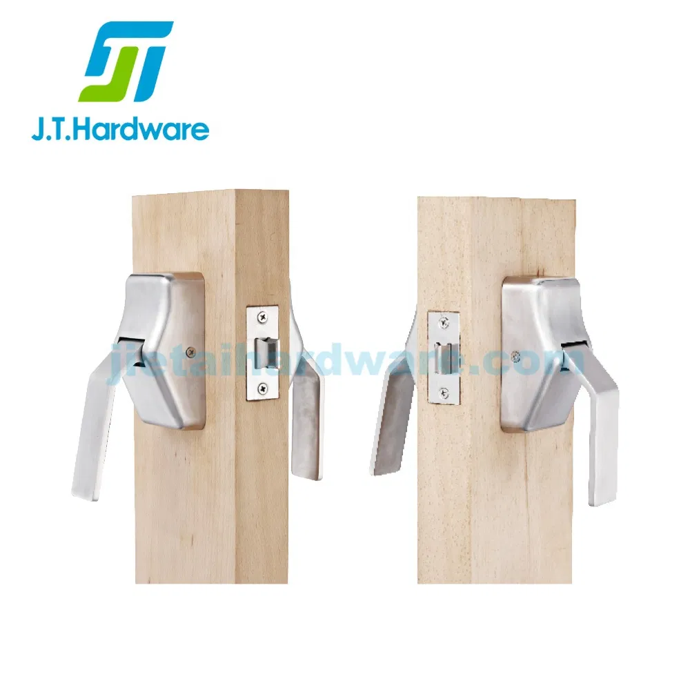 Commercial Hospital Ada Passage Cylindrical Push Pull Latch Wooden Door Handle