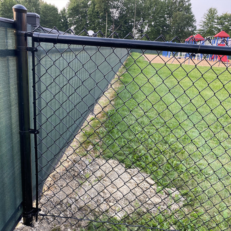 Durable Galvanized Chain Link Fence for Garden and Farm Security