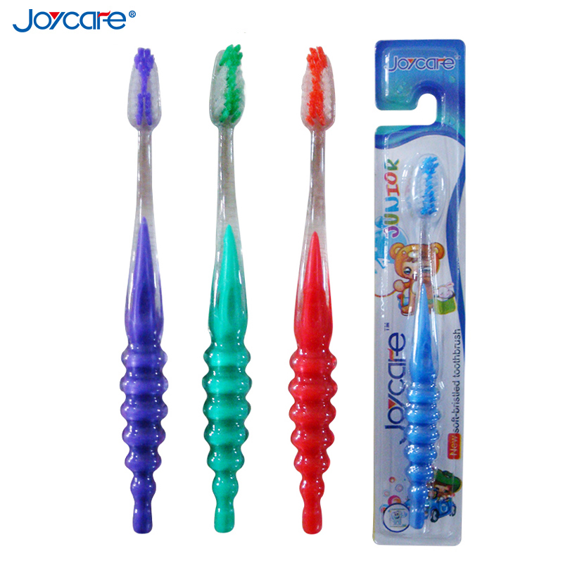 Travel/Household/Hotel Soft Bristles Transparent Handle Toothbrush Kids Children Toothbrush