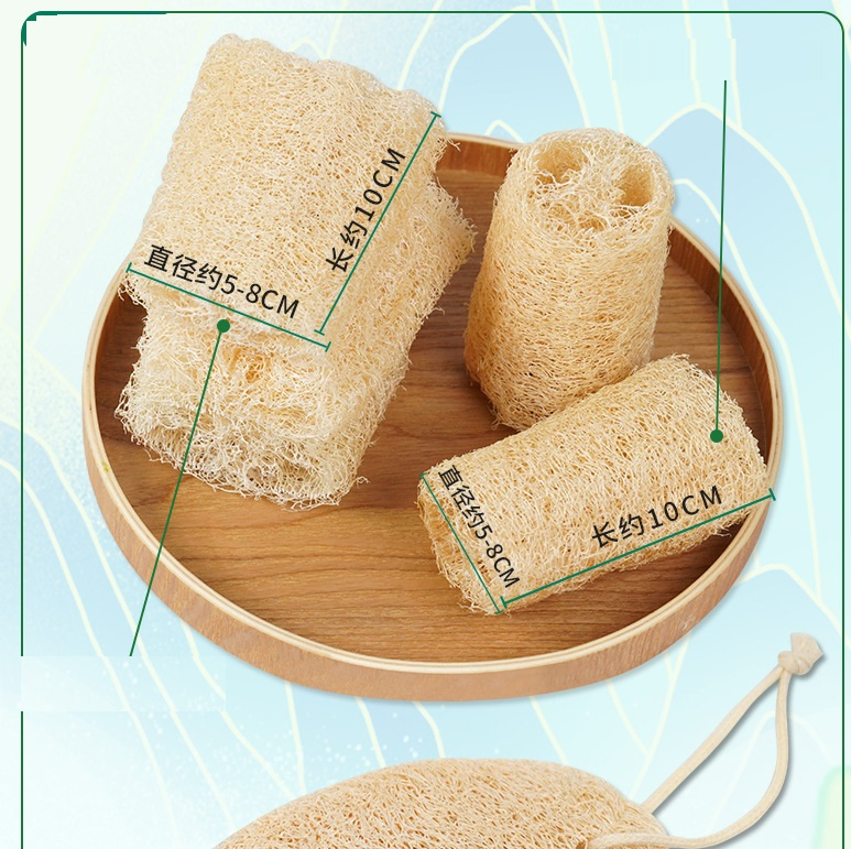 High Quality Loofah Puff Hotel Disposable Sisal Bath Pad Loofah
