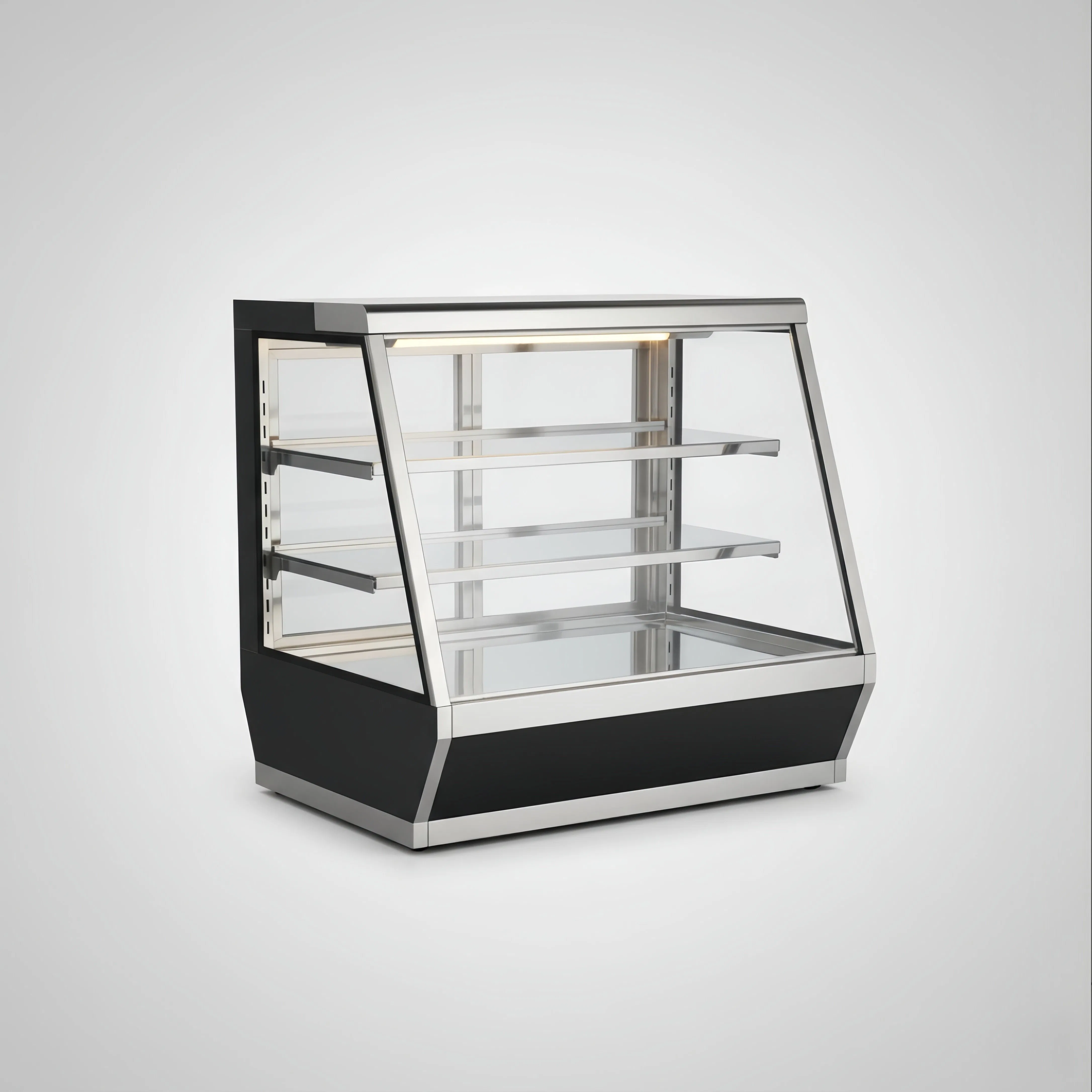 Table Top Food Display Warmer Glass Front for Coffee Shop