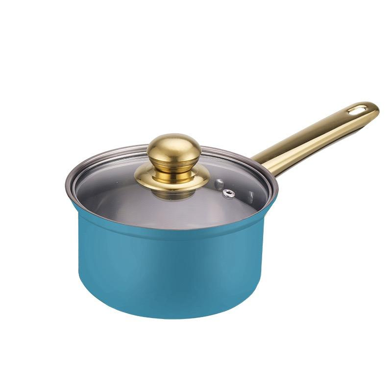 Multiple Colors 12 Pieces Stainless Steel Multifunctional Cookware Kitchenware Set Pots