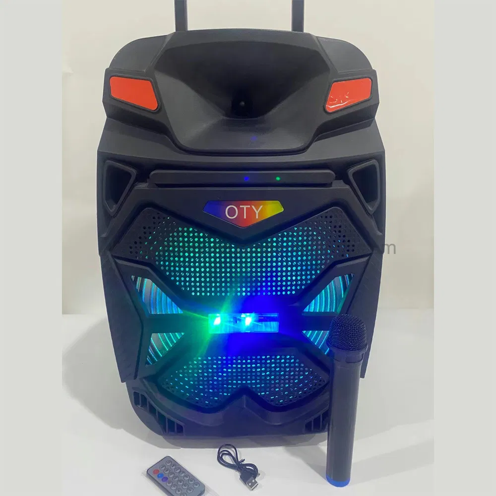 Factory Direct Good Quality 15inch Amplifier Audio Speaker with Trolley and Wheels