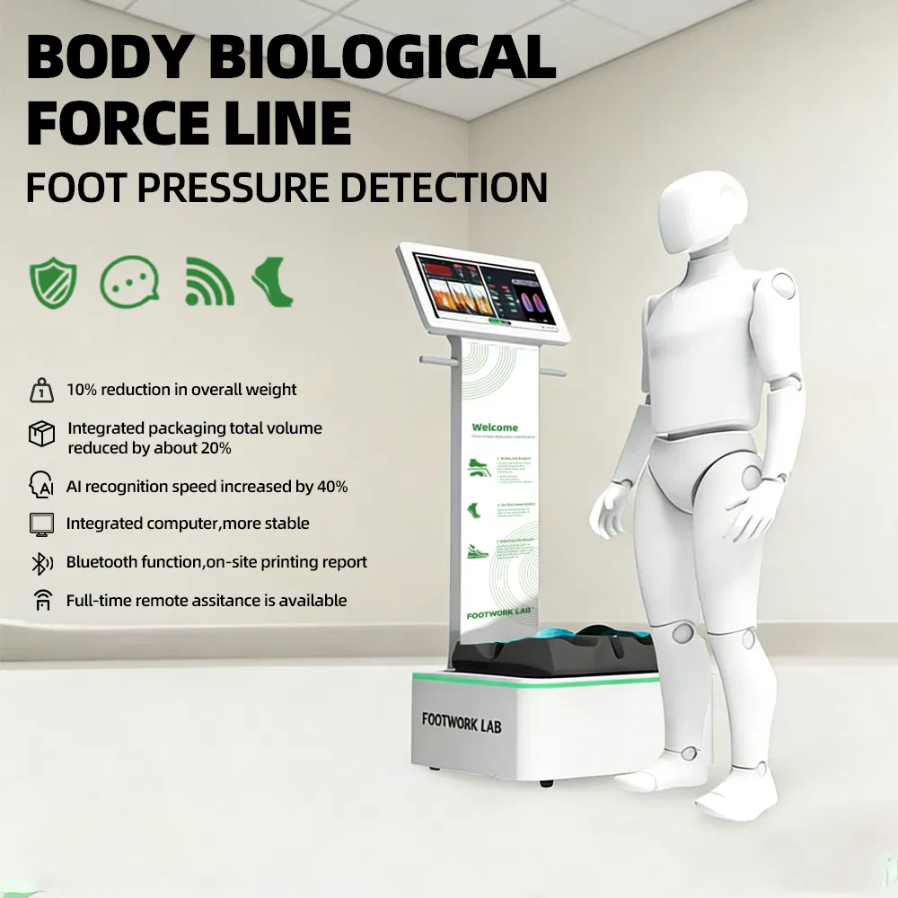 Customize Foot Pressure Measurement Orthotics Insoles Making Machine Foot Laser Scanner