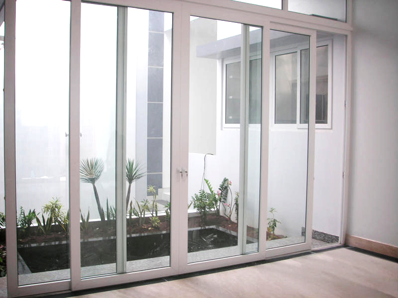 PVC/UPVC Sliding Window with Screen Net with High Quality Hardwares