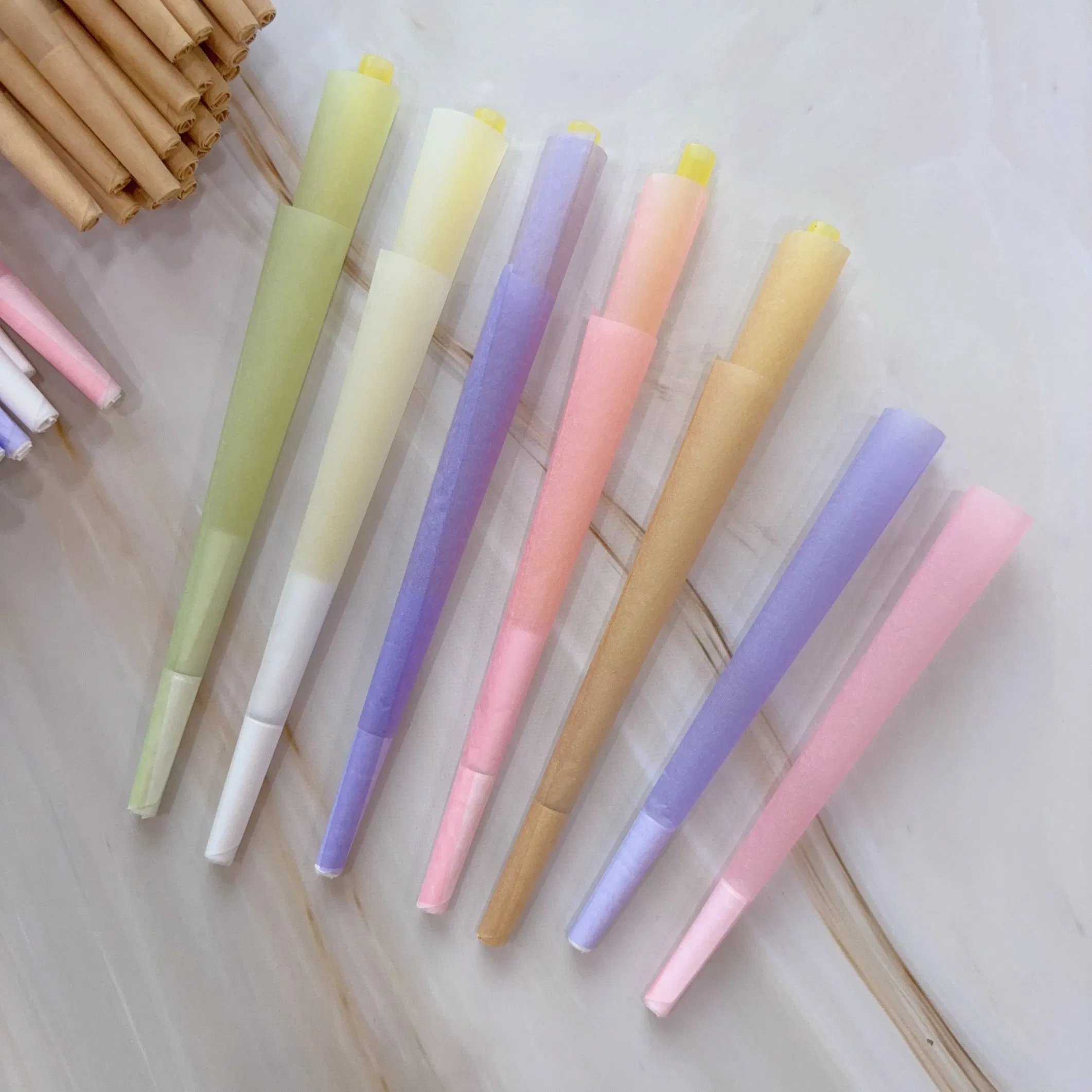 100% Organic Custom Logo Pre 1 1/4 Rolling Papers