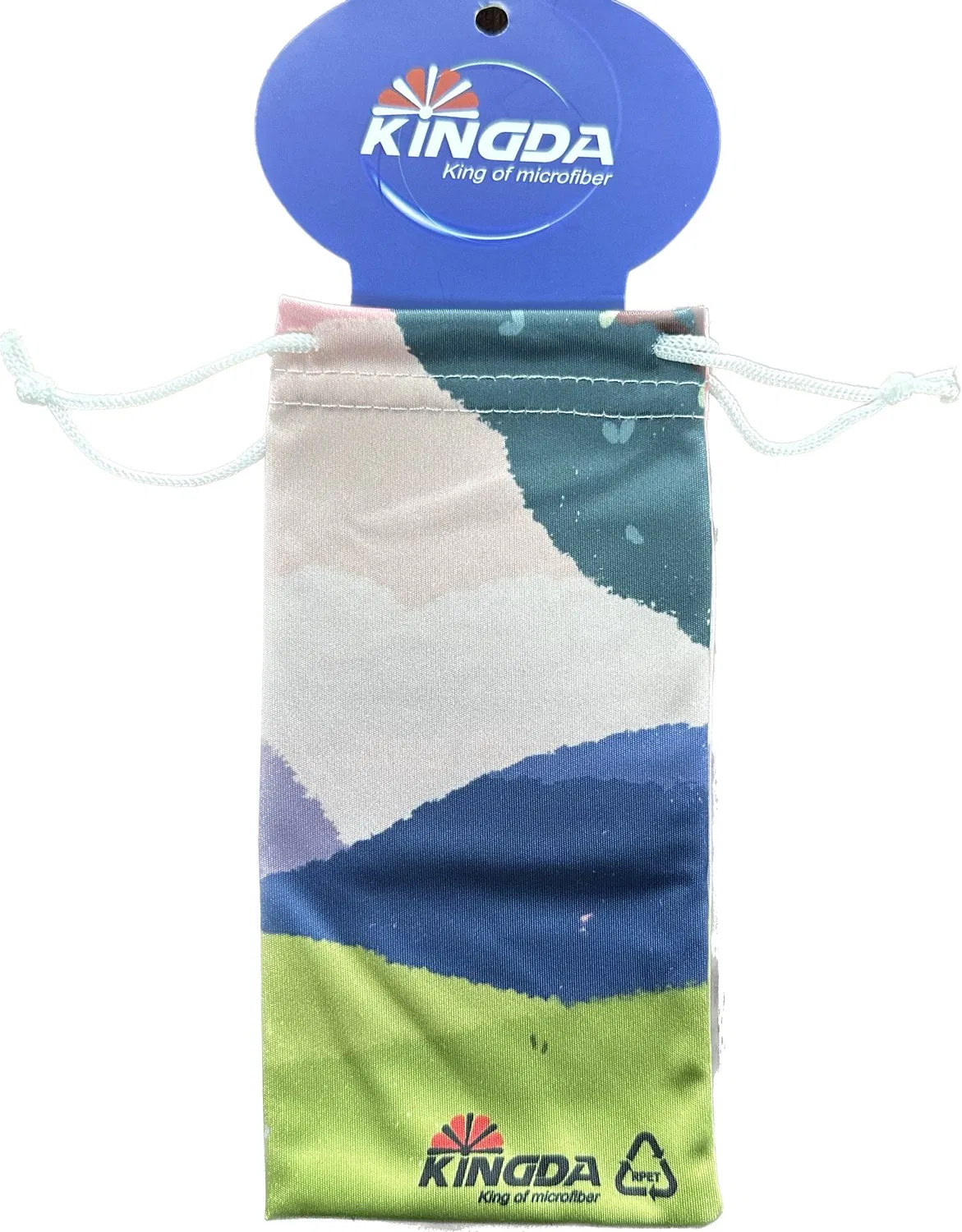 Microfibre Drawstring Eyewear Sunglasses RPET Pouch Series-1-11